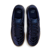Nike Gato LV8 Indoor Football Shoes (IN) Dark Blue Brown