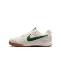 Nike Gato Zaalvoetbalschoenen (IN) Kids Wit Donkergroen Bruin