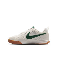 Nike Gato Indoor Football Shoes (IN) Kids White Dark Green Brown