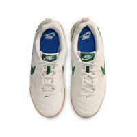 Nike Gato Zaalvoetbalschoenen (IN) Kids Wit Donkergroen Bruin