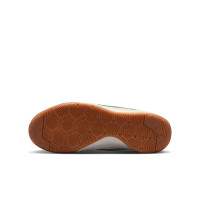 Nike Gato Zaalvoetbalschoenen (IN) Kids Wit Donkergroen Bruin