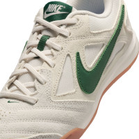 Nike Gato Zaalvoetbalschoenen (IN) Kids Wit Donkergroen Bruin