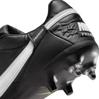 Nike Premier III Iron-Nop Football Boots (SG) Anti-Clog Black White