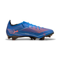 PUMA Ultra 6 Ultimate Carbon Gras Voetbalschoenen (FG) Blauw Wit Felrood