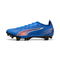 PUMA Ultra 6 Ultimate Carbon Grass Football Boots (FG) Women's Blue White Bright Red