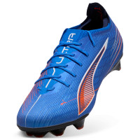 PUMA Ultra 6 Ultimate Carbon Grass Football Boots (FG) Women's Blue White Bright Red