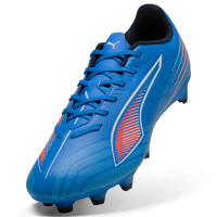 PUMA Ultra 6 Play Grass/Artificial Grass Football Boots (MG) Blue White Bright Red