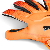 PUMA Ultra Ultimate Hybrid Goalkeeper Gloves Orange Silver Black