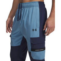 Under Armour Tech Utility Woven Trainingspak Full-Zip Donkerblauw Lichtblauw