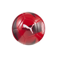 PUMA AC Milan Essential Mini Football Size 1 2025-2026 Red Black White