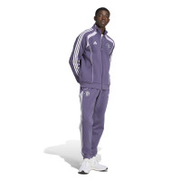 adidas Manchester United Urban Purist Full-Zip Tracksuit 2025-2026 Purple White