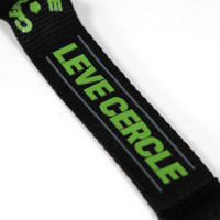 Cercle Bruges Black Green Neck Strap