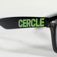 Cercle Brugge Zonnebril Zwart Groen