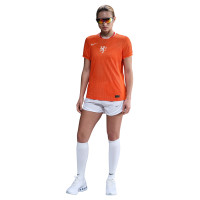 Nike Netherlands Orange Lionesses Home Shirt 2025-2027 Women + WEURO 2025 Badges