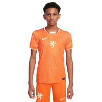 Nike Netherlands Orange Lionesses Home Shirt 2025-2027 Kids + WEURO 2025 Badges
