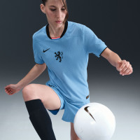 Nike Netherlands Authentic Orange Lionesses Away Shirt 2025-2027 Women + EK 2025 Badges