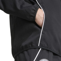 adidas Ajax Presentatie Trainingsjack 2025-2026 Zwart Wit Rood