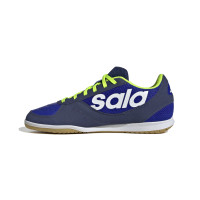 adidas Top Sala Competition II Indoor Football Boots (IN) Kids Blue Dark Blue White Neon Yellow