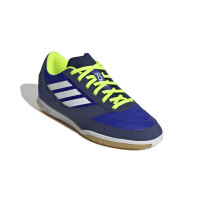 adidas Top Sala Competition II Indoor Football Boots (IN) Kids Blue Dark Blue White Neon Yellow