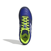 adidas Top Sala Competition II Indoor Football Boots (IN) Kids Blue Dark Blue White Neon Yellow