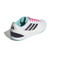 adidas Top Sala Competition II Zaalvoetbalschoenen (IN) Kids Wit Zwart Turquoise Roze