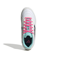 adidas Top Sala Competition II Zaalvoetbalschoenen (IN) Kids Wit Zwart Turquoise Roze