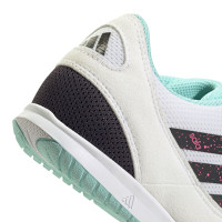 adidas Top Sala Competition II Zaalvoetbalschoenen (IN) Kids Wit Zwart Turquoise Roze