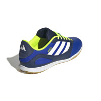 adidas Super Sala III Zaalvoetbalschoenen (IN) Blauw Donkerblauw Wit Neongeel