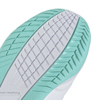 adidas Super Sala III Indoor Football Boots (IN) Kids White Black Turquoise Pink