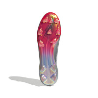 adidas F50 Messi Elite Gras Voetbalschoenen (FG) Wit Zilver Rood