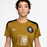 Nike Netherlands Strike Training Shirt Orange Lionesses 2025-2027 Women Bronze Black White