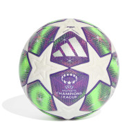adidas Women's UEFA Champions League Pro Voetbal Maat 5 2025-2026 Paars Groen Wit
