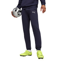 PUMA teamGOAL Casuals Trainingsbroek Donkerblauw Wit