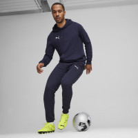 PUMA teamGOAL Casuals Trainingsbroek Donkerblauw Wit