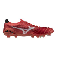 Mizuno Morelia Neo IV Beta Elite Grass Football Boots (FG) Red Silver Black