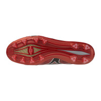 Mizuno Alpha II Elite Gras Football Boots (FG) Red Black Silver