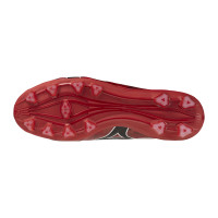 Mizuno Alpha II Pro Gras Football Boots (FG) Red Black Silver