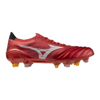 Mizuno Morelia Neo IV Beta Elite Iron-Nop Football Boots (SG) Red Silver Black