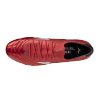 Mizuno Morelia Neo IV Beta Elite Iron-Nop Football Boots (SG) Red Silver Black
