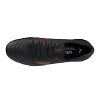 Mizuno Morelia Neo IV Beta Elite Grass Football Boots (FG) Black Red