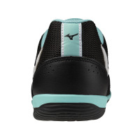 Mizuno Morelia Sala Club Zaalvoetbalschoenen (IN) Zwart Wit Turquoise