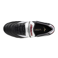 Mizuno Morelia II Japan Gras / Kunstgras Voetbalschoenen (MG) Zwart Wit Rood