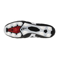 Mizuno Morelia II Japan Gras / Kunstgras Voetbalschoenen (MG) Zwart Wit Rood