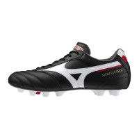 Mizuno Morelia II Pro Grass/Artificial Grass Football Boots (MG) Black White Red