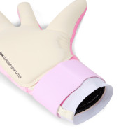 PUMA Ultra Ultimate X KidSuper Hybrid Goalkeeper Gloves Pink White