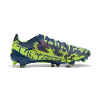 PUMA Ultra 6 Ultimate Dare To Gras Football Boots (FG) Dark Blue Yellow Black