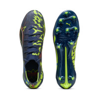 PUMA Ultra 6 Ultimate Dare To Gras Football Boots (FG) Dark Blue Yellow Black