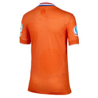 Nike Netherlands Orange Lionesses Home Shirt 2025-2027 Kids + WEURO 2025 Badges