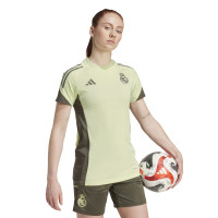 adidas Real Madrid Training Shirt 2025-2026 Women's Light Green Grey