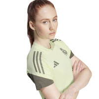 adidas Real Madrid Training Shirt 2025-2026 Women's Light Green Grey